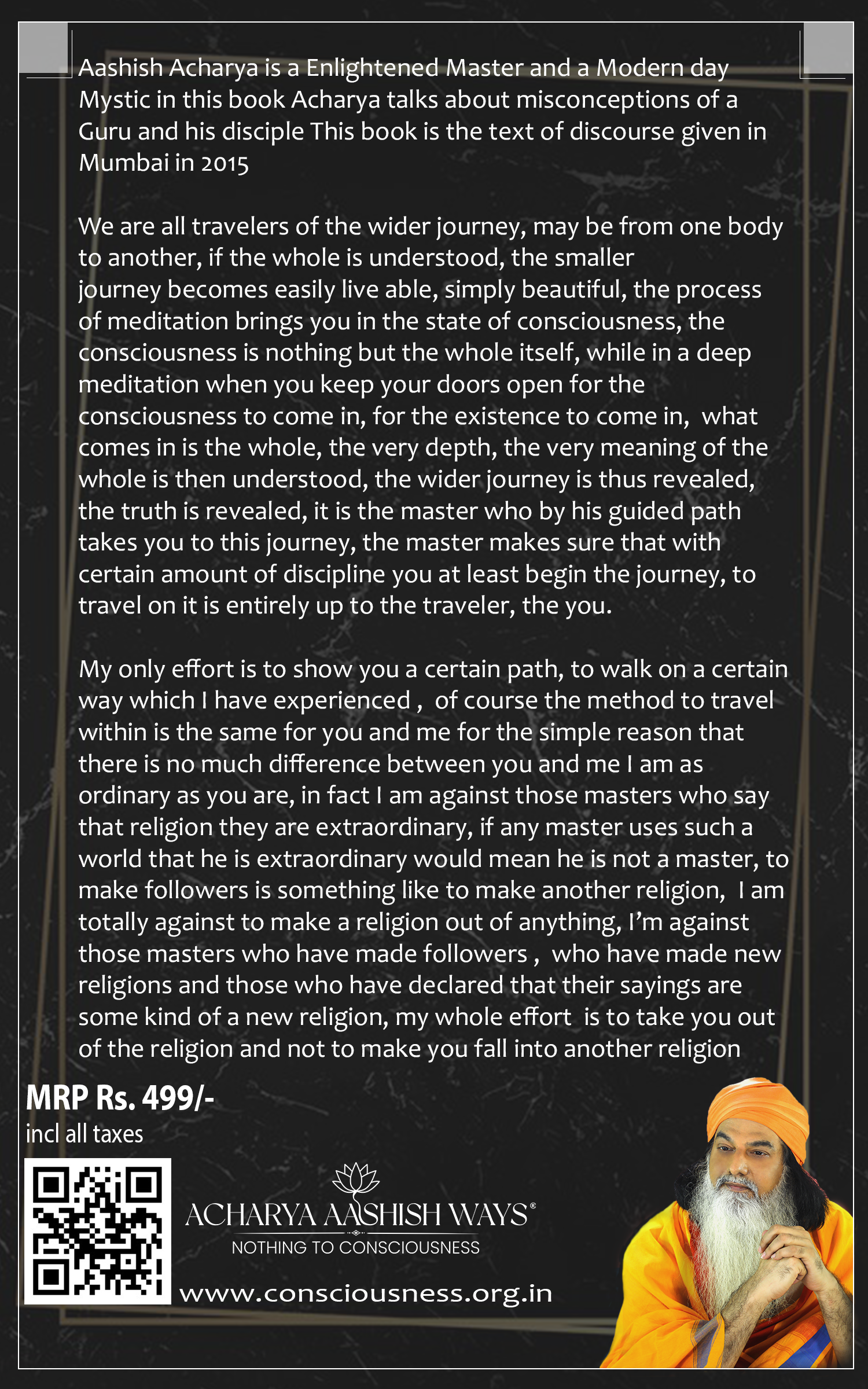 Difference Between Master and Disciple Back Cover